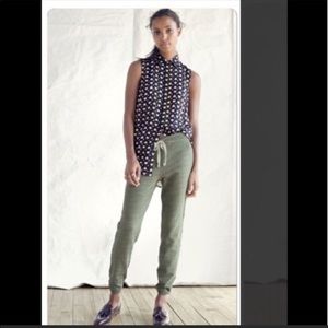 Jcrew Point sur seaside linen joggers